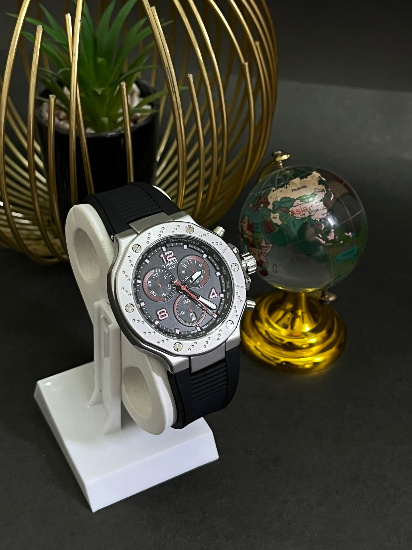 TST Men's Sport Watch - Premium Silicone Strap