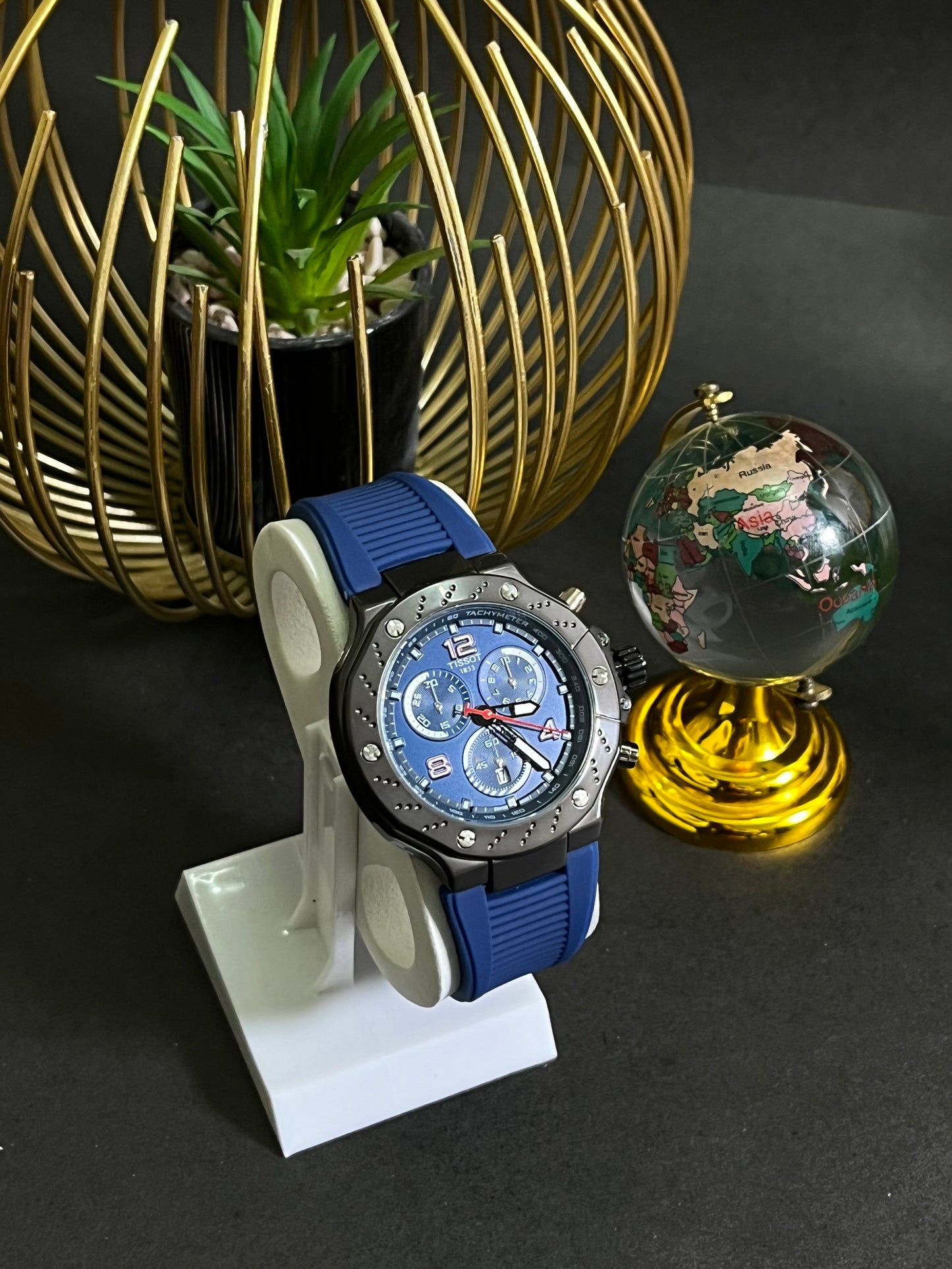 TST Men's Sport Watch - Premium Silicone Strap