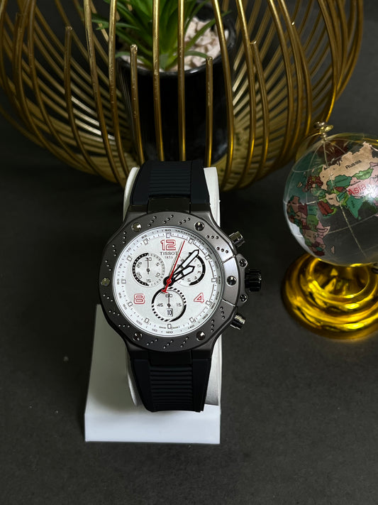 TST Men's Sport Watch - Premium Silicone Strap